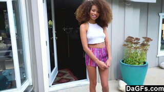 Dagfs - Juna Ebono Infaneto Akiri Ŝin Ŝanco Fuck Sovaĝe