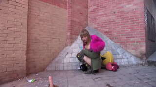 Nina 얻 마드리드의 뜨거운 그녀와 함께 전화 bustings!